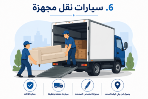 النقل بسيارات مجهزه